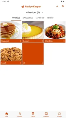 Recipe Keeper android App screenshot 0