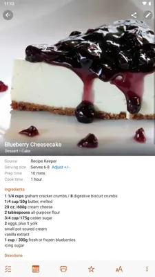 Recipe Keeper android App screenshot 2