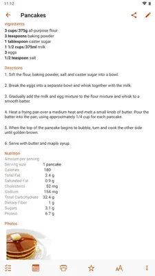 Recipe Keeper android App screenshot 3