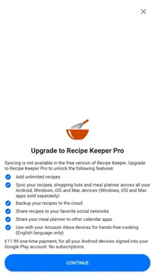 Recipe Keeper android App screenshot 7